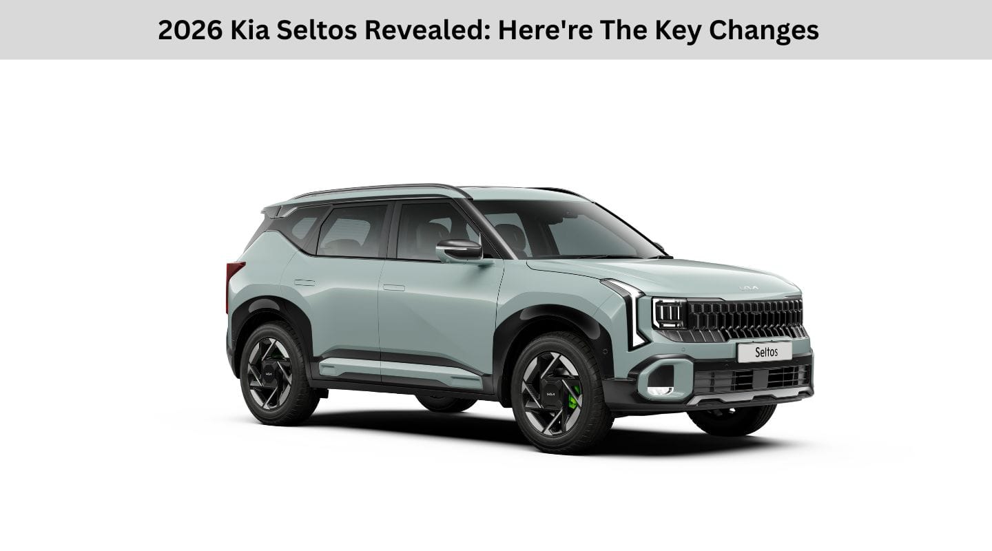 2026 Kia Seltos Revealed: Here're The Key Changes 2026 Kia Seltos Revealed: Here're The Key Changes