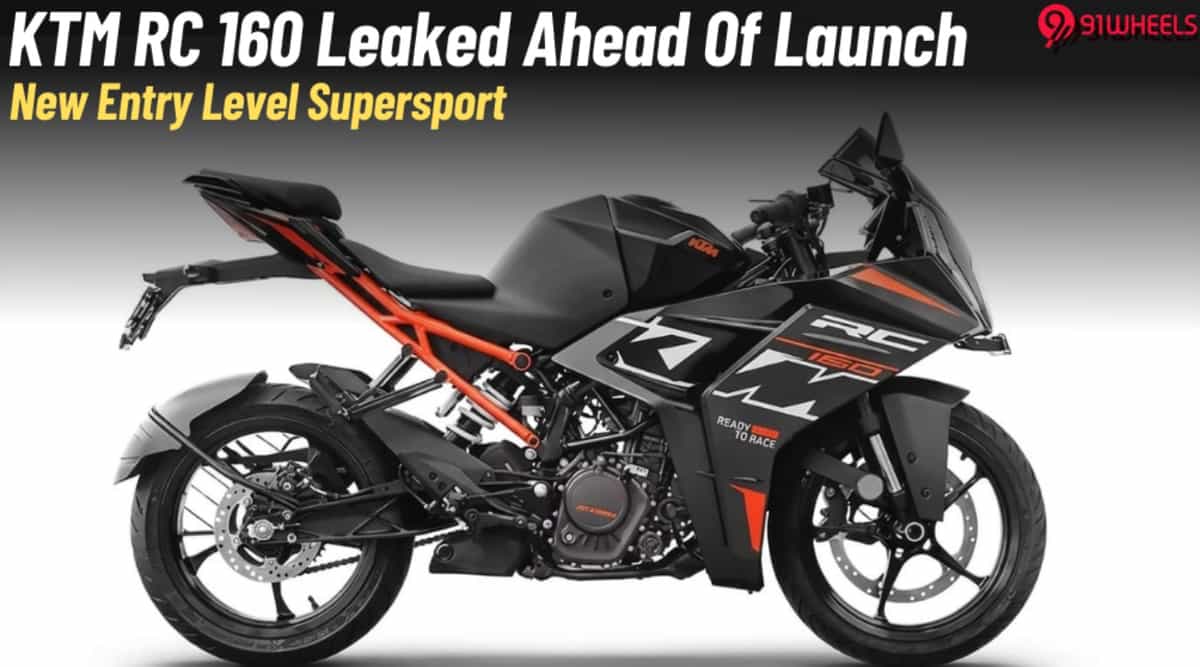 KTM RC 160 Leaked Ahead Of Launch: New Entry-Level Supersport KTM RC 160 Leaked Ahead Of Launch: New Entry-Level Supersport