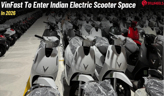 VinFast Electric Scooter To Enter Indian Market in 2026 VinFast Electric Scooter To Enter Indian Market in 2026