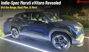 Maruti eVitara Revealed for India- Range, Features, BaaS Model, & More! Maruti eVitara Revealed for India- Range, Features, BaaS Model, & More!