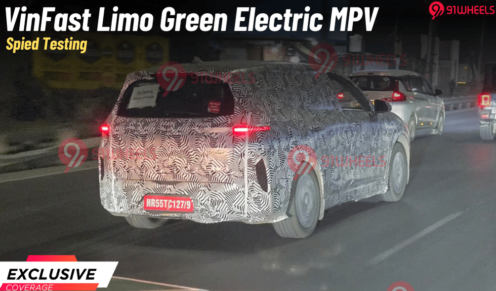 EXCLUSIVE: Vinfast Limo Green MPV Spied On Test- Bigger Than Carens Clavis EV! EXCLUSIVE: Vinfast Limo Green MPV Spied On Test- Bigger Than Carens Clavis EV!