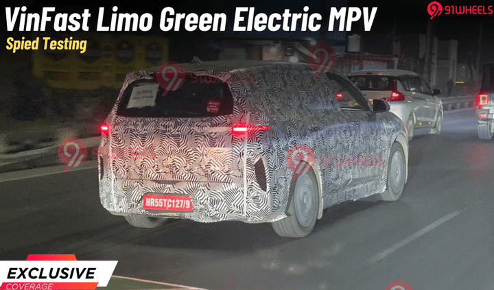 EXCLUSIVE: Vinfast Limo Green MPV Spied On Test- Bigger Than Carens Clavis EV! EXCLUSIVE: Vinfast Limo Green MPV Spied On Test- Bigger Than Carens Clavis EV!