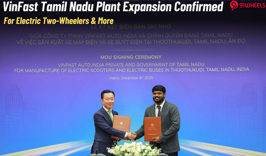 VinFast Electric Scooters, Buses Set For Local Production After Major Tamil Nadu Plant Upgrade