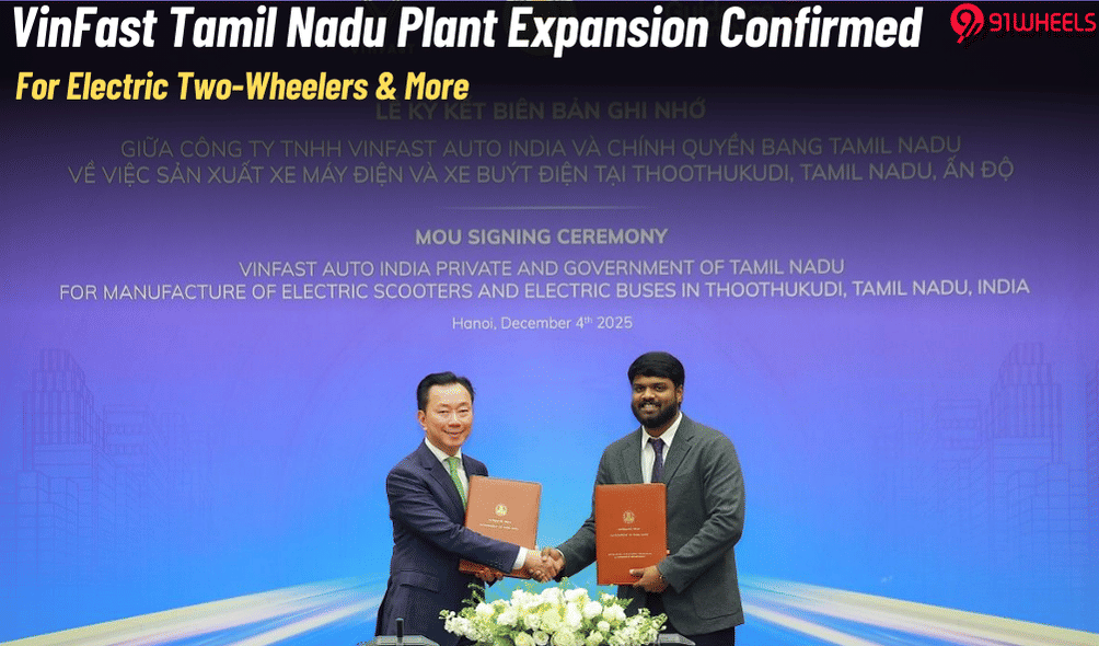 VinFast Electric Scooters, Buses Set For Local Production After Major Tamil Nadu Plant Upgrade VinFast Electric Scooters, Buses Set For Local Production After Major Tamil Nadu Plant Upgrade