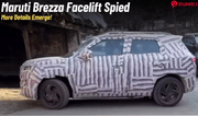 Maruti Brezza Facelift Spied On Test Again- New Details Emerge! Maruti Brezza Facelift Spied On Test Again- New Details Emerge!