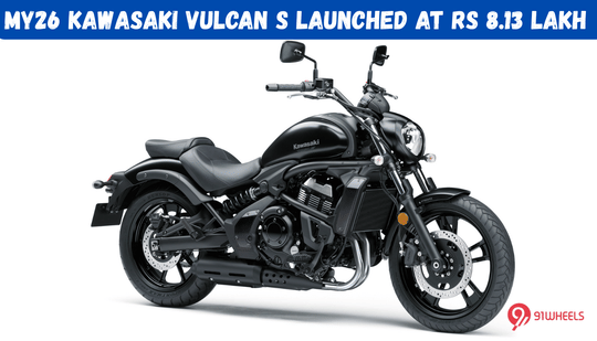 Kawasaki Vulcan S Updated For 2026 And Now Starts At Rs 8.13 Lakh