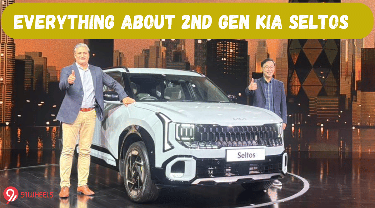 New Kia Seltos 2nd Generation Unveiled - Launch In Jan 2026 New Kia Seltos 2nd Generation Unveiled - Launch In Jan 2026
