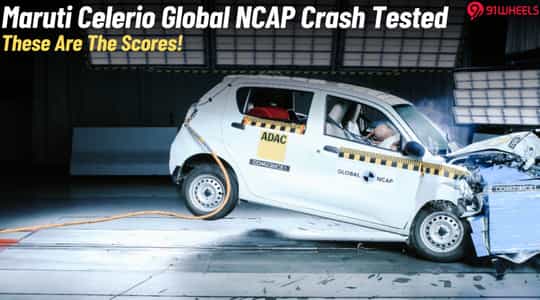 Maruti Celerio Crash Tested By Global NCAP- These Are The Results!