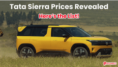 Breaking News! Tata Sierra Prices Revealed: Here's the List