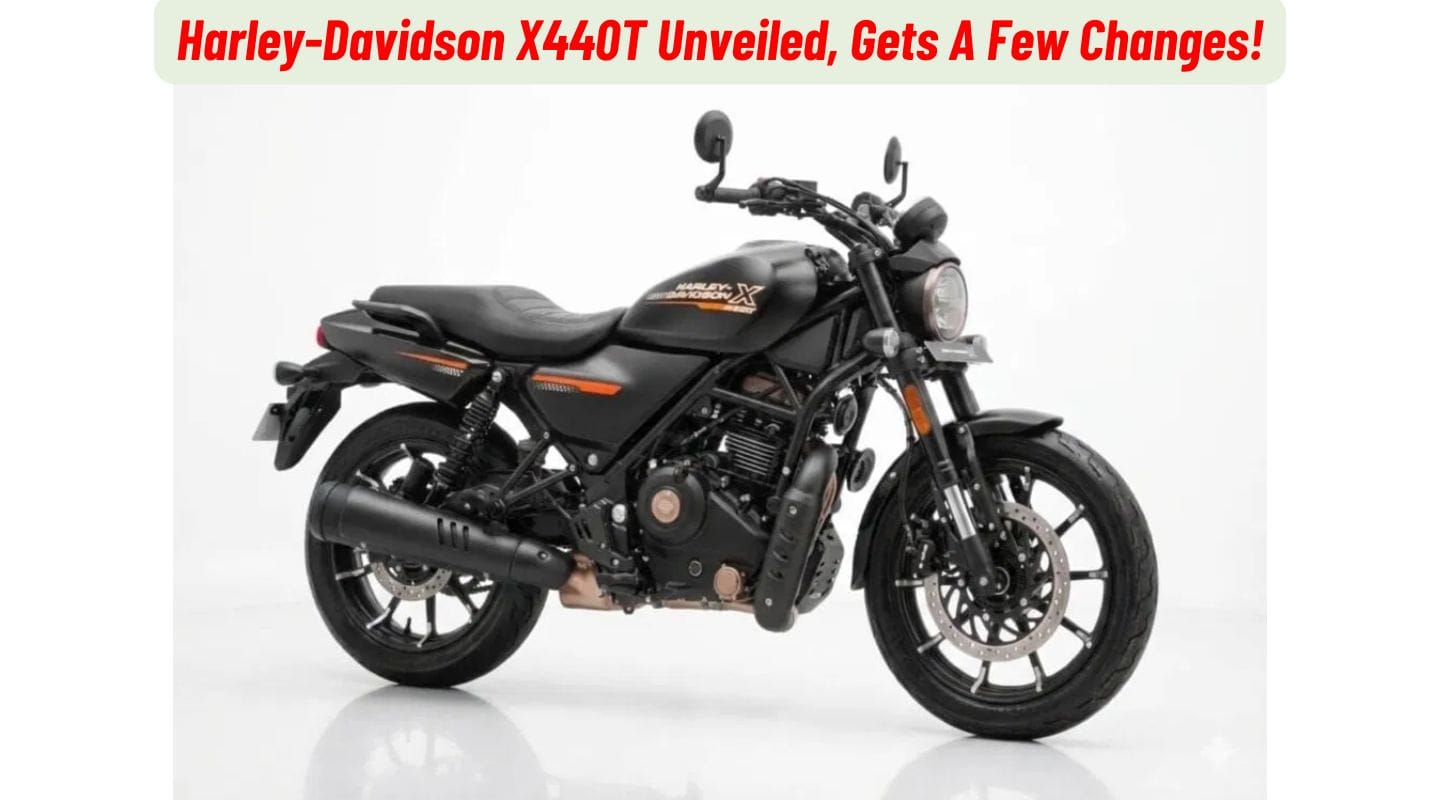 Harley-Davidson X440T Unveiled, Gets A Few Changes!