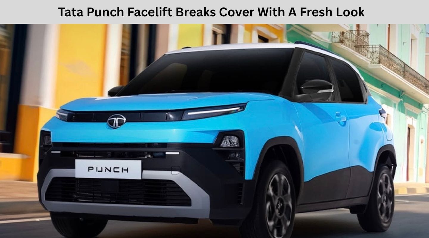 Tata Punch Facelift Breaks Cover With A Fresh Look