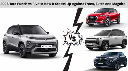 2026 Tata Punch vs Rivals: How It Stacks Up Against Fronx, Exter And Magnite 2026 Tata Punch vs Rivals: How It Stacks Up Against Fronx, Exter And Magnite