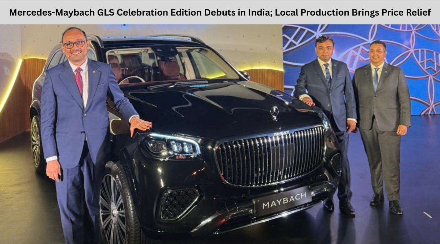 Mercedes-Maybach GLS Celebration Edition Debuts in India; Local Production Brings Price Relief Mercedes-Maybach GLS Celebration Edition Debuts in India; Local Production Brings Price Relief