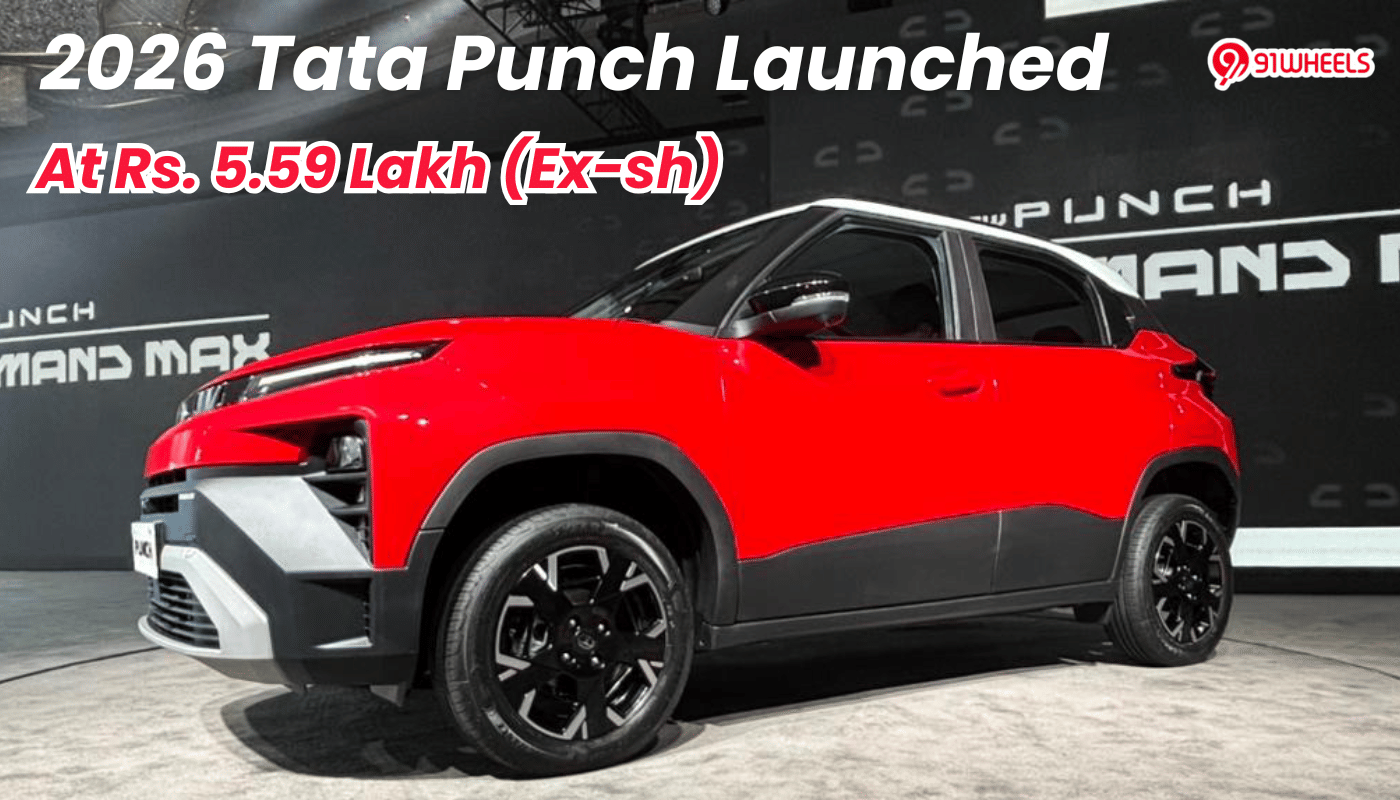 2026 Tata Punch Launched At Rs. 5.59 Lakh (Ex-sh): All Details Here! 2026 Tata Punch Launched At Rs. 5.59 Lakh (Ex-sh): All Details Here!