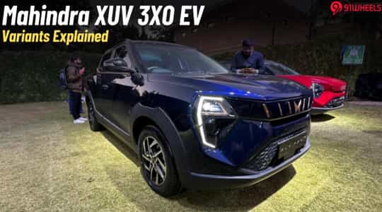 Mahindra XUV 3XO Variants Explained- Starts At Rs 13.89 Lakhs