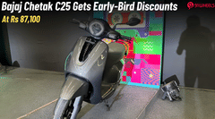 New Bajaj Chetak C25 Goes On Sale With Limited-Time Early Bird Offer New Bajaj Chetak C25 Goes On Sale With Limited-Time Early Bird Offer