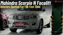 Mahindra Scorpio N Facelift Spotted: First Look At Interior Upgrades! Mahindra Scorpio N Facelift Spotted: First Look At Interior Upgrades!
