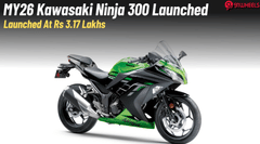 2026 Kawasaki Ninja 300 Launched At Rs 3.17 Lakhs: New Updates 2026 Kawasaki Ninja 300 Launched At Rs 3.17 Lakhs: New Updates