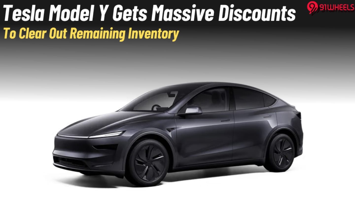 Price Relief Of Upto Rs 2 Lakhs With Tesla Model Y As Demand Slumps
