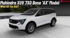 Mahindra XUV 7XO Base 'AX' Variant- What All It Has To Offer? Mahindra XUV 7XO Base 'AX' Variant- What All It Has To Offer?