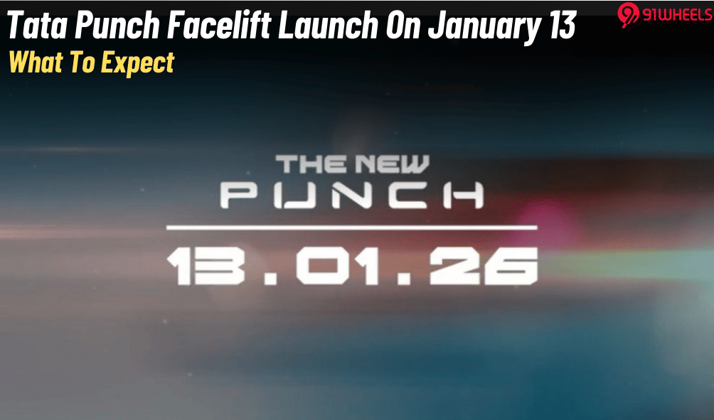 Tata Punch Facelift Debuts January 13: What To Expect?