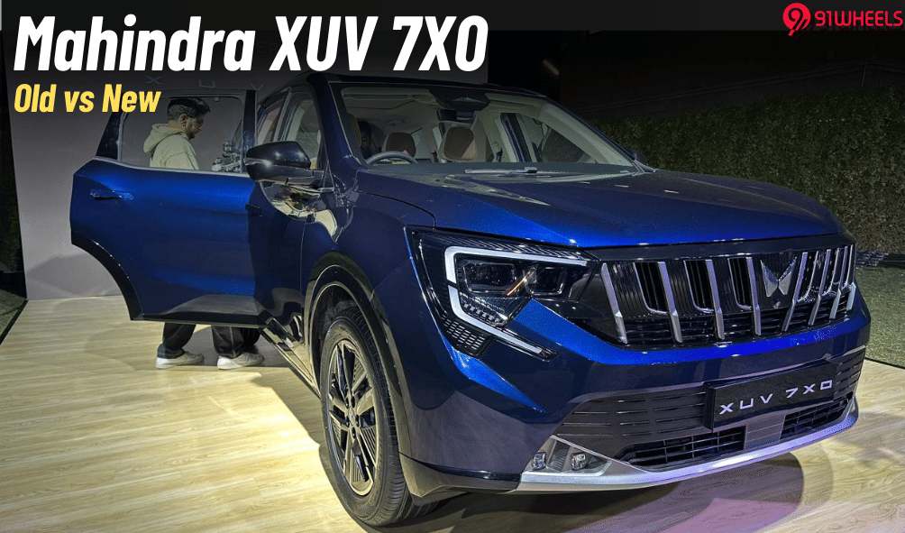 Mahindra XUV 7XO Old vs New: How Much It Changes From 700 Mahindra XUV 7XO Old vs New: How Much It Changes From 700