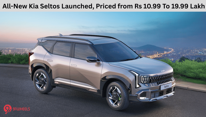 All-New Kia Seltos Launched, Priced from Rs 10.99 To 19.99 Lakh All-New Kia Seltos Launched, Priced from Rs 10.99 To 19.99 Lakh