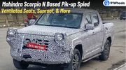 Mahindra Scorpio N Pik-Up Spied- Sunroof, Ventilated Seats, & More
