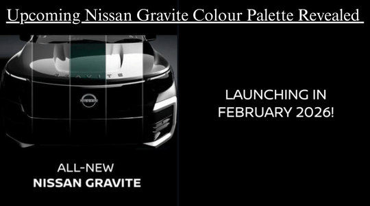 Upcoming Nissan Gravite Colour Palette Revealed Upcoming Nissan Gravite Colour Palette Revealed