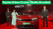 Toyota Urban Cruiser Ebella Unveiled; Bookings Open from January 20