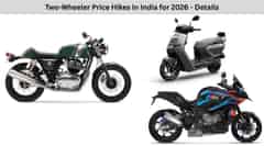 Two-Wheeler Price Hikes in India for 2026 - Details