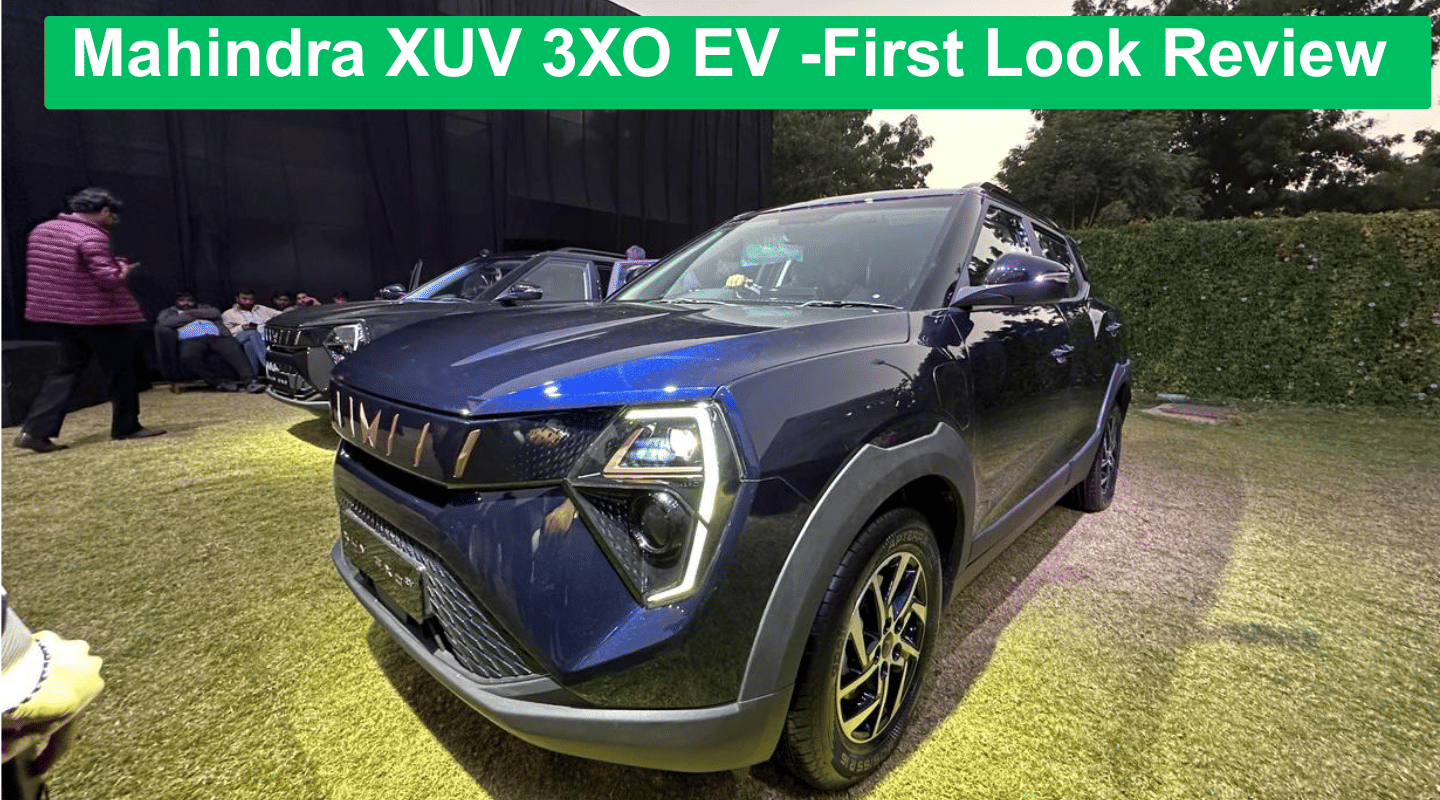 Mahindra XUV 3XO EV Launched - Here Is Its First Look Review Mahindra XUV 3XO EV Launched - Here Is Its First Look Review