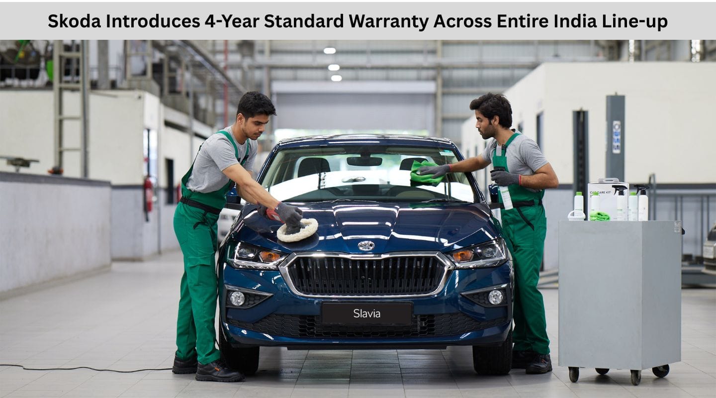 Skoda Introduces 4-Year Standard Warranty Across Entire India Line-up Skoda Introduces 4-Year Standard Warranty Across Entire India Line-up