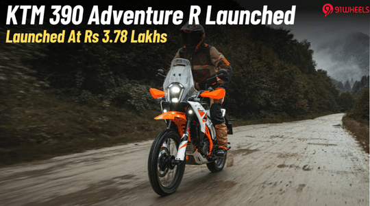 KTM 390 Adventure R Launched In India At Rs 3.78 Lakh