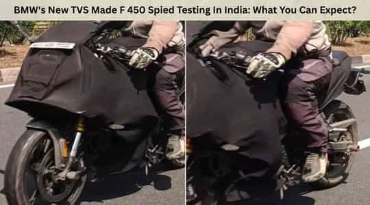 BMW's New TVS Made F 450 Spied Testing In India: What You Can Expect?