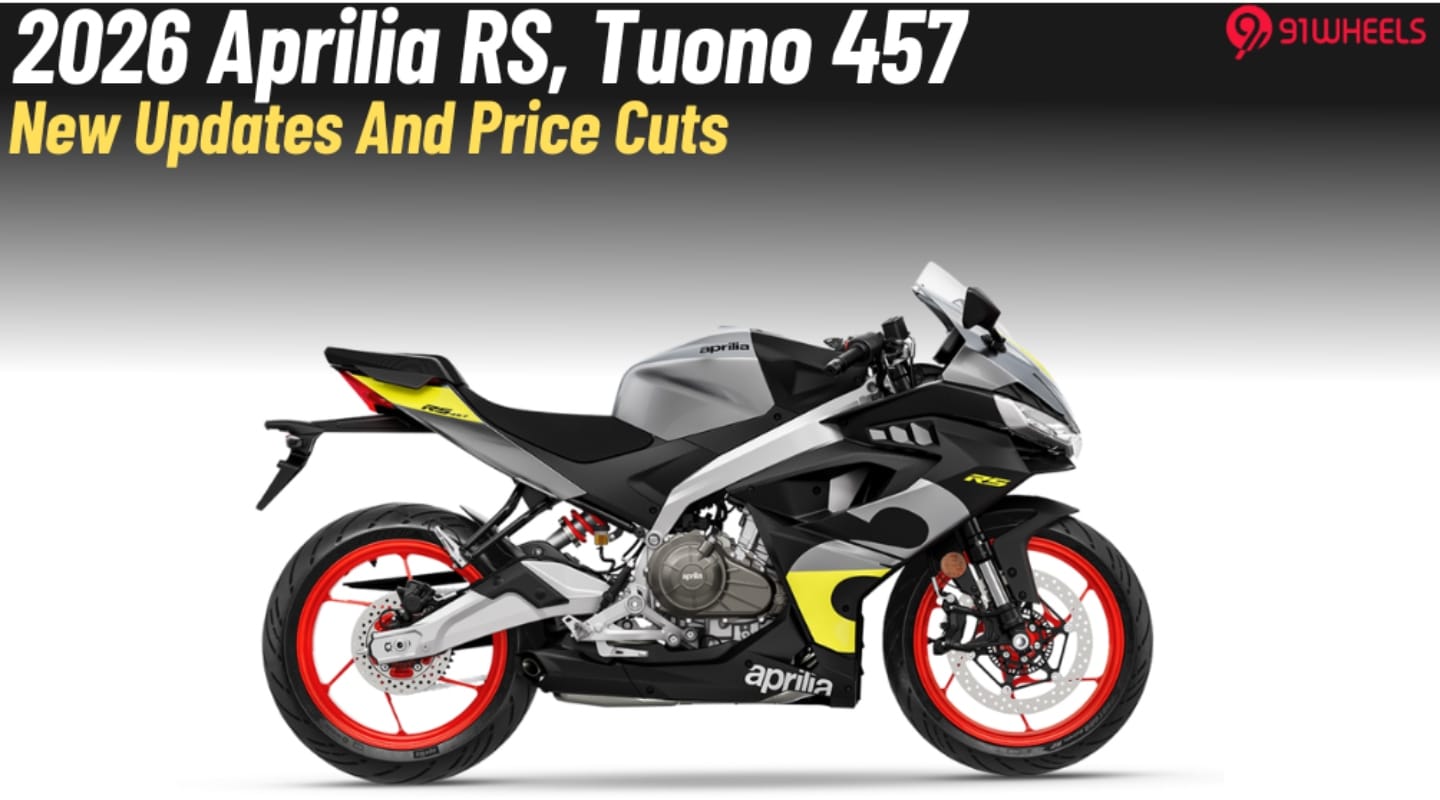 2026 Aprilia RS 457, Tuono 457 Price Starts At Rs 3.97 Lakhs