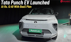 Tata Punch EV Facelift Launched At Rs 6.49 Lakhs BaaS Price: 468 Km Range
