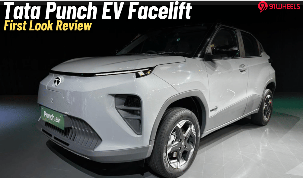 Tata Punch EV Facelift First Look Review: Changes Inside Out