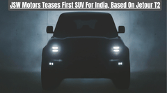 JSW Motors Teases First SUV For India, Based On Jetour T2 JSW Motors Teases First SUV For India, Based On Jetour T2