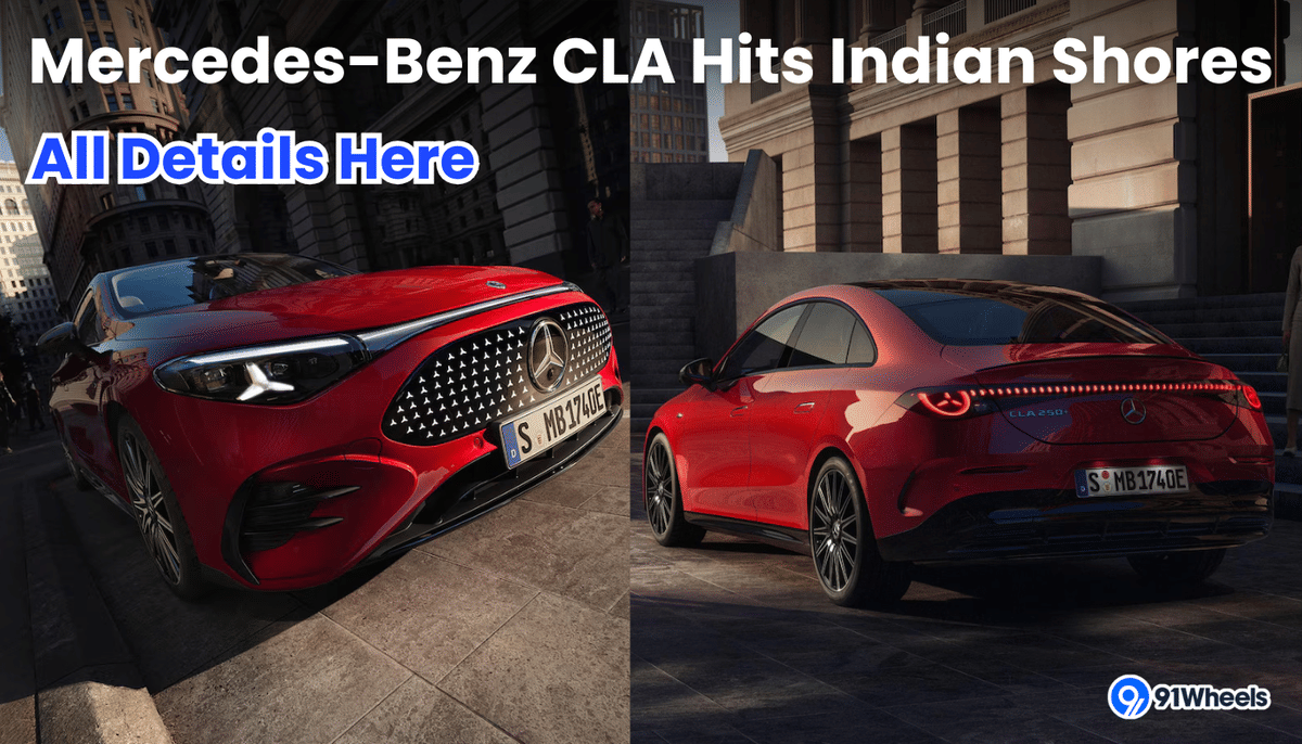 Mercedes-Benz CLA Hits Indian Shores; All Details Here Mercedes-Benz CLA Hits Indian Shores; All Details Here