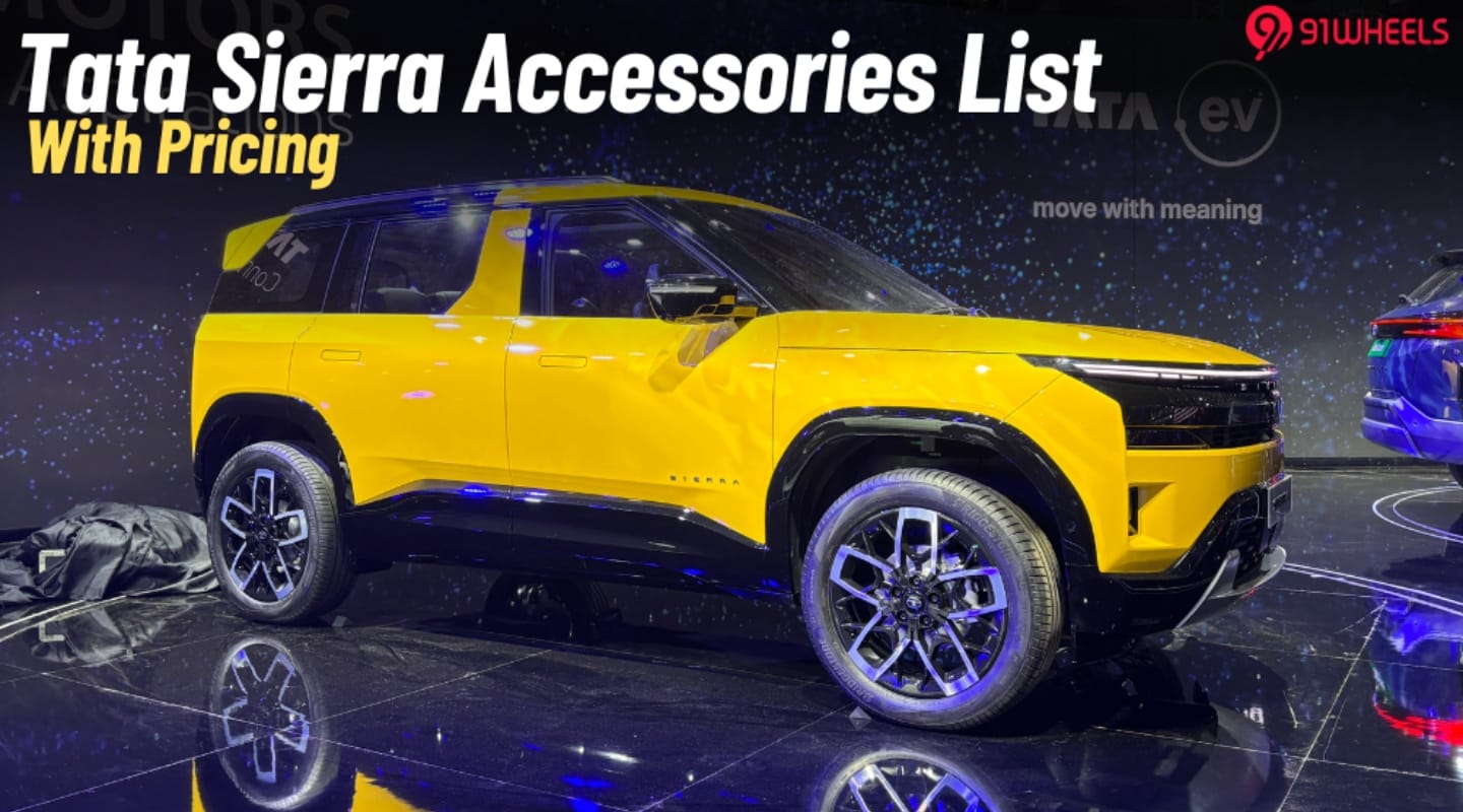 Tata Sierra Accessories Revealed- Check Details With Prices Tata Sierra Accessories Revealed- Check Details With Prices