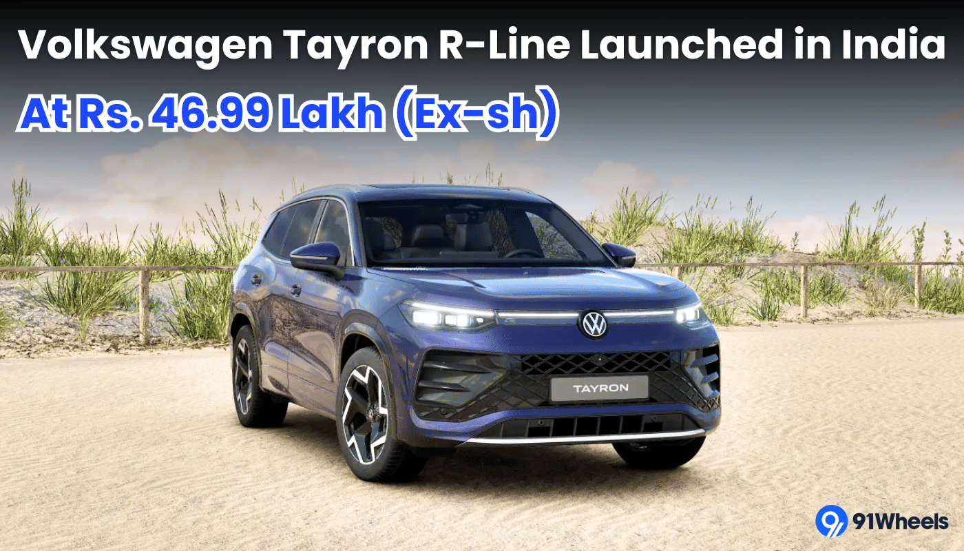 Volkswagen Tayron R-Line Launched in India At Rs. 46.99 Lakh (Ex-sh): Details Here