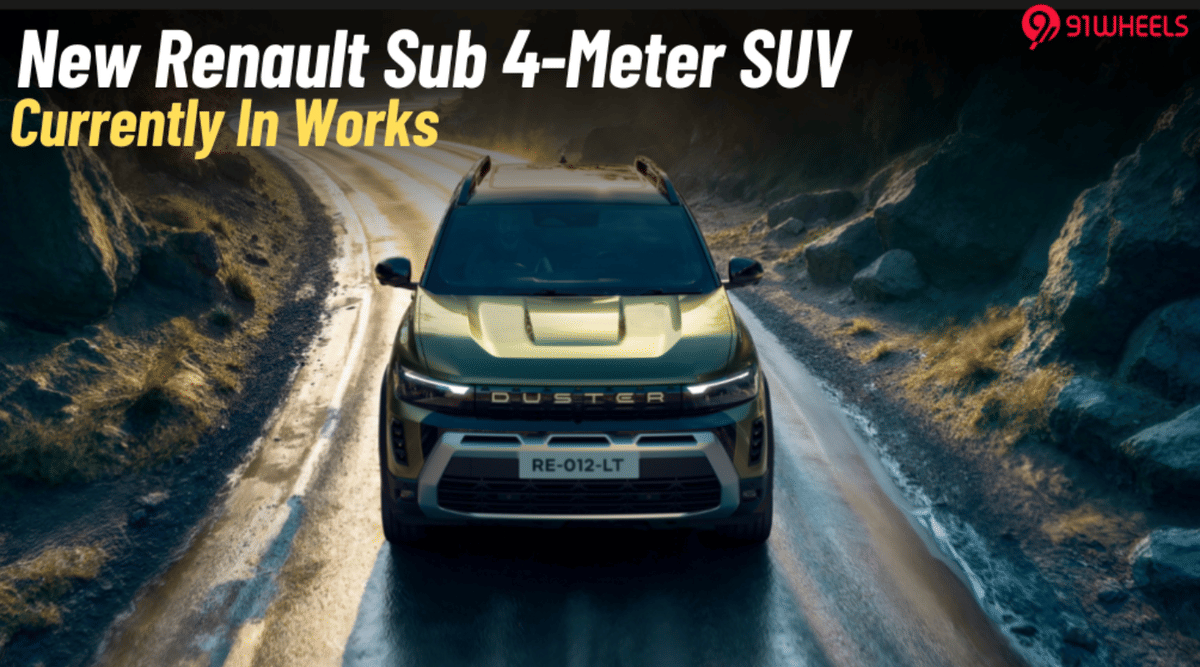 Sub 4-Meter 'Mini' Renault Duster In Works- Kylaq, Nexon Rival Sub 4-Meter 'Mini' Renault Duster In Works- Kylaq, Nexon Rival
