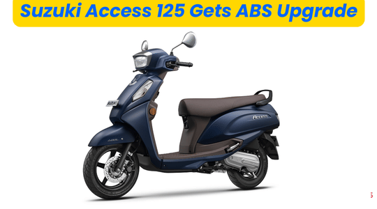 Suzuki Access 125 Gets ABS Upgrade, Prices Start at Rs 92,328
