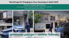 Tata Brings EV Charging to Your Doorstep in Delhi-NCR