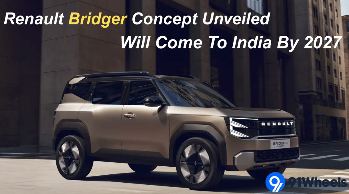 Renault Bridger Concept Unveiled - Will Come To India By 2027 Renault Bridger Concept Unveiled - Will Come To India By 2027