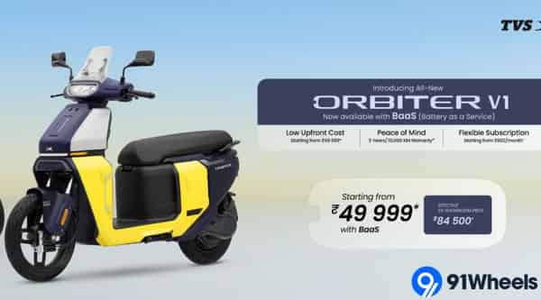 TVS launches Orbiter V1 at Rs. 49,999 with BaaS