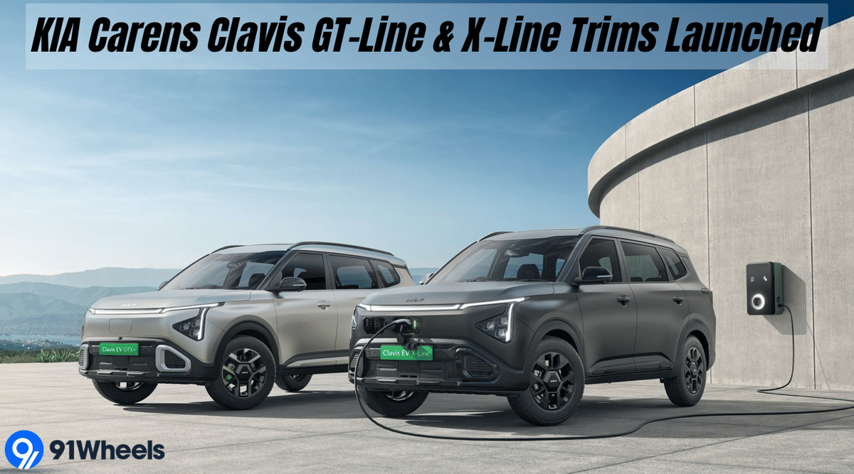 KIA Carens Clavis EV Launched In GT-Line & X-Line Versions - Details KIA Carens Clavis EV Launched In GT-Line & X-Line Versions - Details
