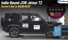India-Bound JSW Jetour T2 Scores 5 Star In ASEAN NCAP Crash Test