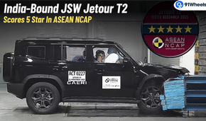 India-Bound JSW Jetour T2 Scores 5 Star In ASEAN NCAP Crash Test